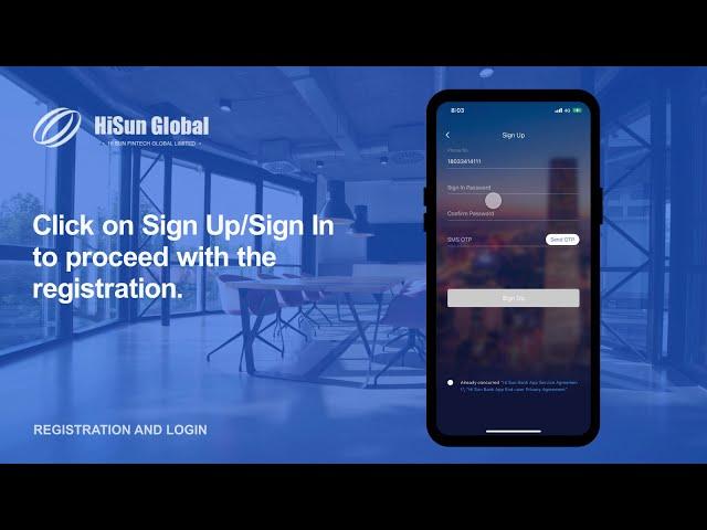 HBS-Mobile Login & Registration Demo