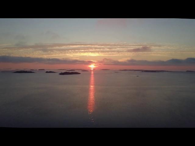 Sunset Screensaver - Hanko Finland - 30 minute piano mix