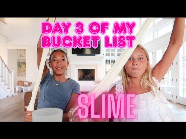 Day 3 of completing my summer bucket list  (SLIME)