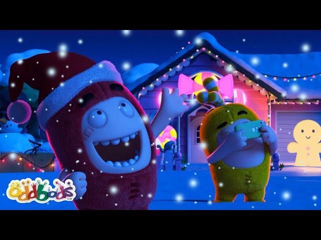 Fuse and Bubbles SEE SANTA!!  | Oddbods Cartoons | Funny Cartoons For Kids