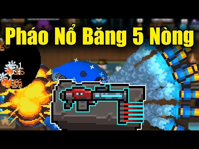 Pháo Nổ Băng 5 Nòng Trong Soul Knight 6.2.0