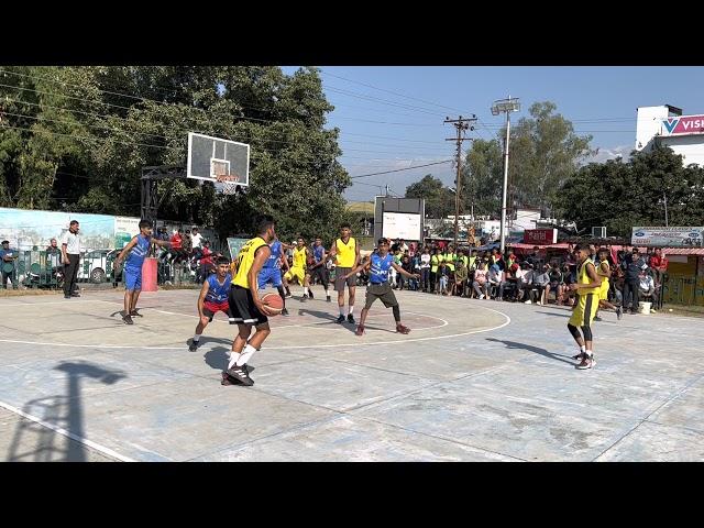 Kangra vs Mandi Boys 1st Quarter 42th Himachal  Junior State Basketball Championship held at Kangra