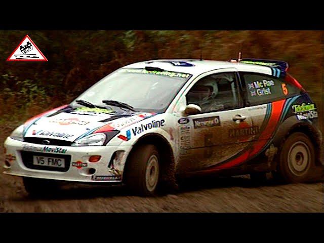 Colin McRae | Ford Focus WRC | Network Q Rally of Great Britain 2000 [Passats de canto] (Telesport)