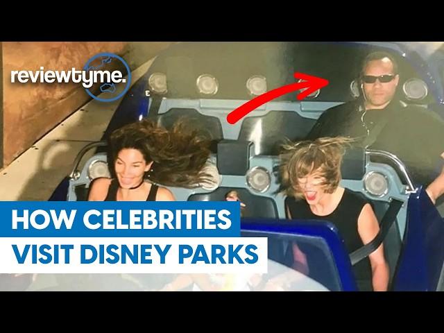 How Celebrities Visit Disney's Theme Parks