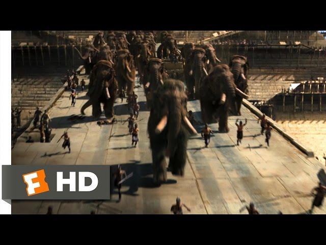 10,000 BC (8/10) Movie CLIP - Mammoth Stampede (2008) HD