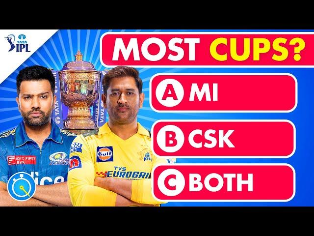 IPL Quiz | How Much Do You Know About The IPL? | IPL 2024