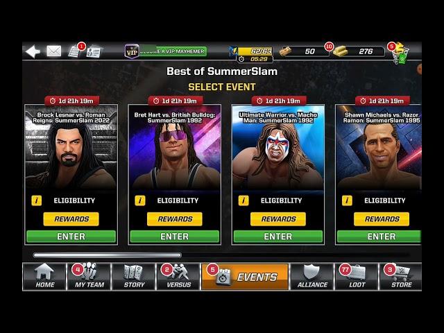 TMC - WWE Mayhem Returns! Summerslam event!