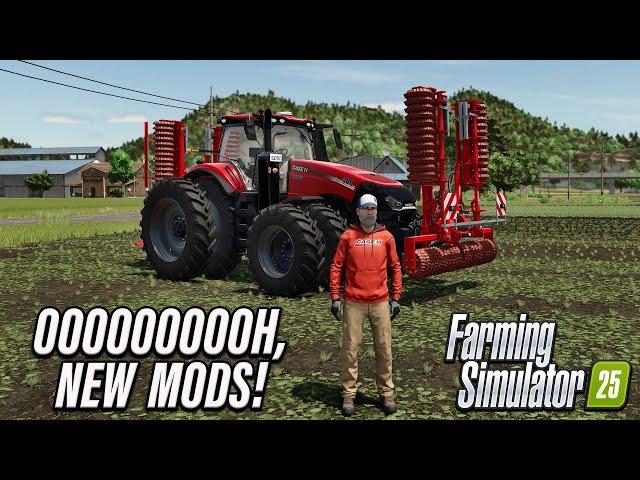 A FEW NEW MODS! (AFS CONNECT MAGNUM) ON FARMING SIMULATOR 25 | PS5 (Review) 26th Nov 24.