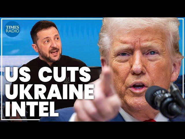 Trump cuts off intelligence sharing with Ukraine, piling pressure on Zelensky