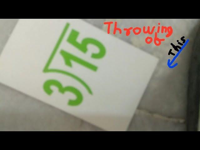 Throwing of card | SLOW MO BOY