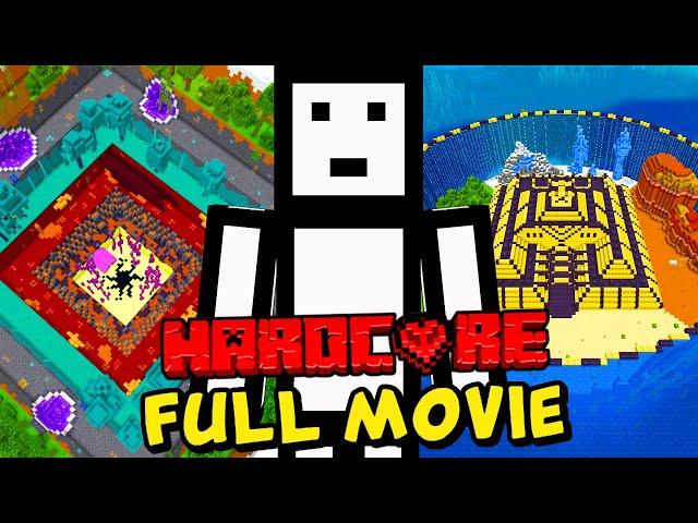 I Survived 1000 Days in Hardcore Minecraft! [FULL MINECRAFT MOVIE]