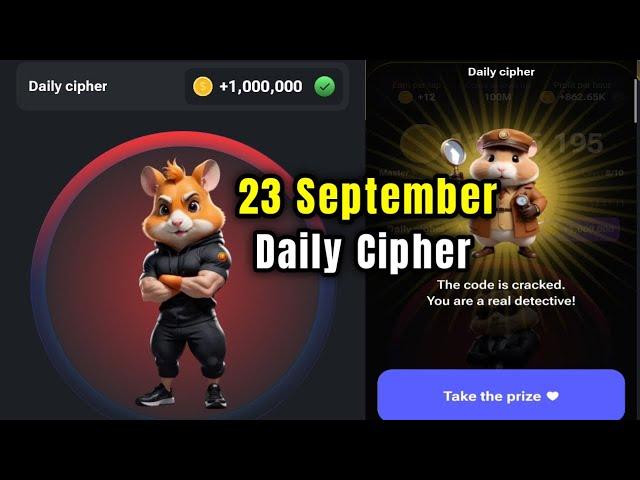 Mini Game 23 September | Hamster Kombat Mini Game Today 22 September