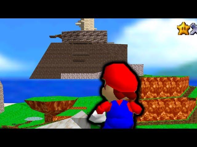 All Mario 64 Levels in 1 Map (cool)