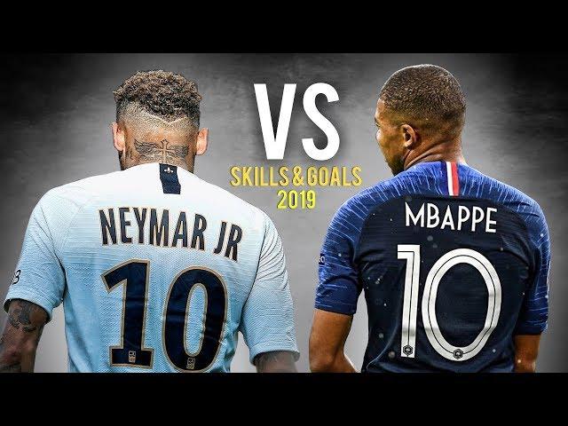 Kylian Mbappé vs Neymar Jr • Skills & Goals 2018/19