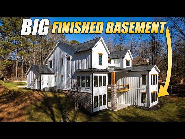 TOUR A $1.8M New Home on 3.6 Acres (Huge FINISHED Basement!)