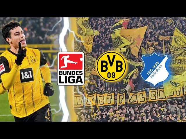 DORTMUND VS HOFFENHEIM HIGHLIGHTS | TSG SCHOCKT BVB SPÄT! | BUNDESLIGA STADIONVLOG ️ 