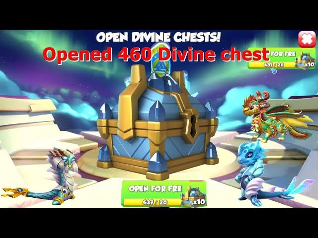 Opened 460 winter divine fest chest-Dragon Mania Legends | Finished Sun Castle Event | DML