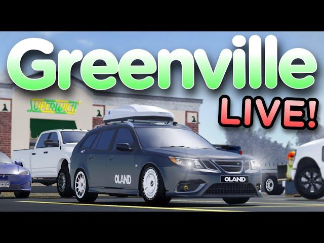 Chill Car Meet - 10k Sub Stream (Greenville Roblox) - Live