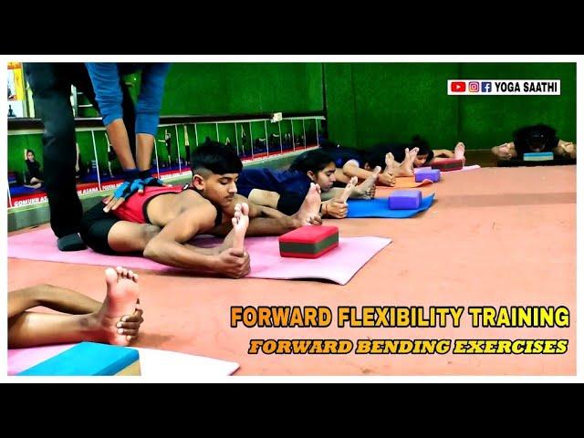 Forward Flexibility Training/Forward And Leg Muscles Exercises/Hamstring Muscles Opening Practices