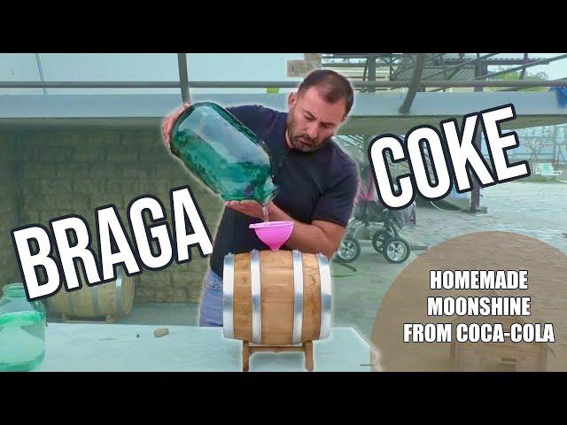 At Home Moonshine from Coca Cola. Braga Coke. Part 2 | GEORGY KAVKAZ