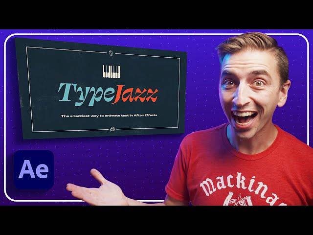 Type Jazz /// Text Animation made EASY in After Effects