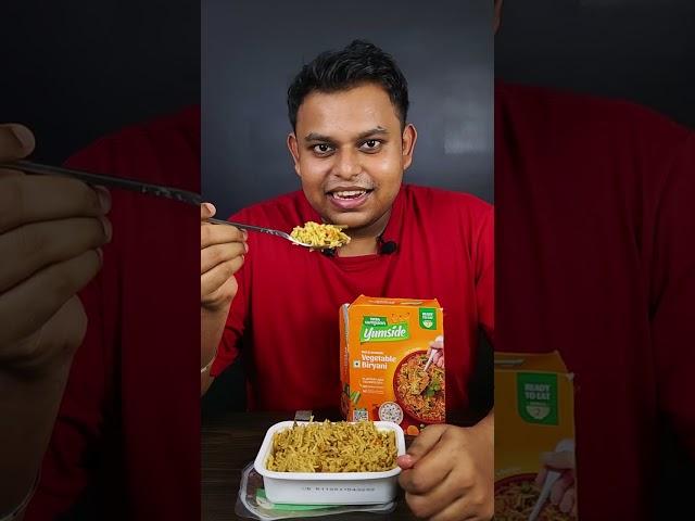 Tata ka ₹ 129 Ready to Eat Biryani?  Tata Sampann Yumside Vegetable Biryani Review | Ready To Eat