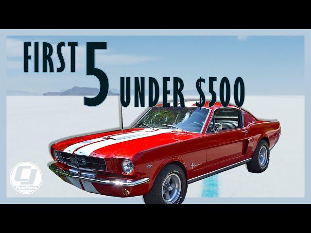 Five Must-Have Classic Mustang Parts for $500 or Less!