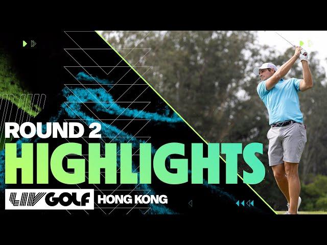 LIV Golf Hong Kong 2025: Round 2 Highlights