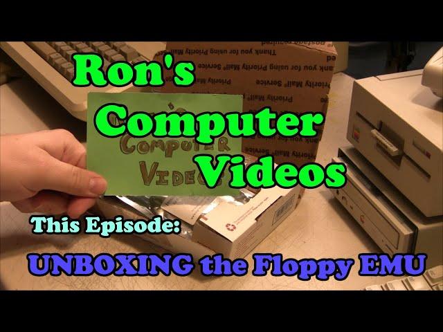 Ron's Computer Videos - 113 - UNBOXING the Case for the Floppy EMU!