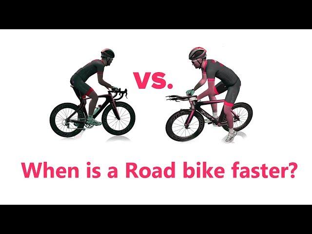 When is a road bike faster than a TT/Tri bike? The Science // GIVEAWAY