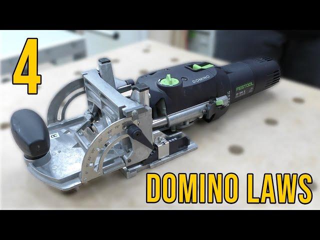 Four Laws of the Festool Domino Joiner