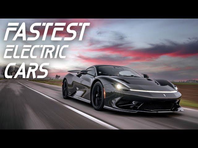 TOP 10 FASTEST ELECTRIC CARS (2023 - 2024)