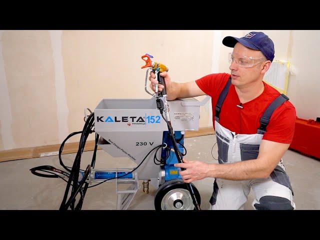 Kaleta 152 - Station for applying a putty that will surprise you. Full review, test and price.