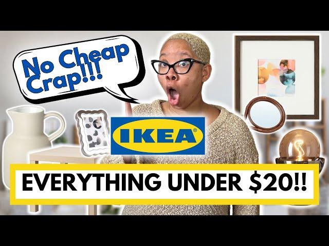 33 Luxe and & NEW IKEA Finds Under $20! August 2024 (No Cheap Junk!!!)