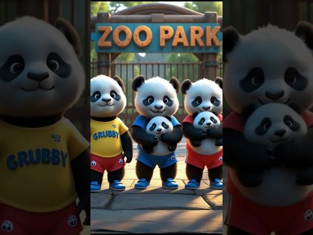 Episode 1: “The Panda Who Waited” #GrubbythePanda #Mumubebekopanpanyoyoqueek #ai