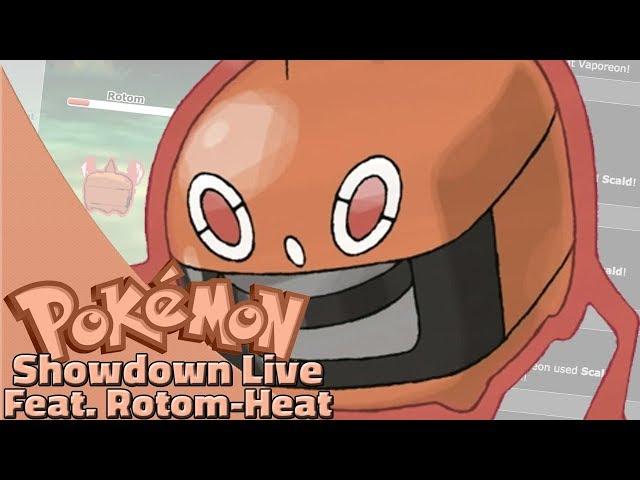 Choice Specs Rotom-Heat! Pokemon Sun and Moon OU Showdown Live W/OPJellicent (Smogon OU Team)