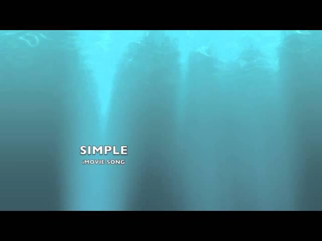 Simple | iMovie Song-Music