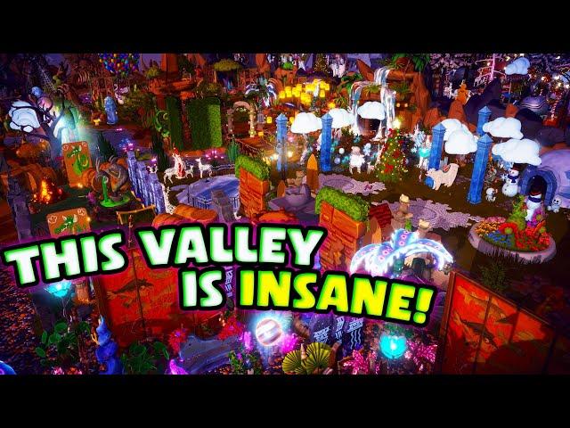 The CRAZIEST Valley I've Ever Seen in Dreamlight Valley. Giant Chess, Labyrinth with Prizes + MORE!