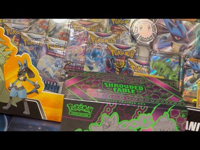 Pokémon Unknown Shrouded Fable and Bonus Box Opening!