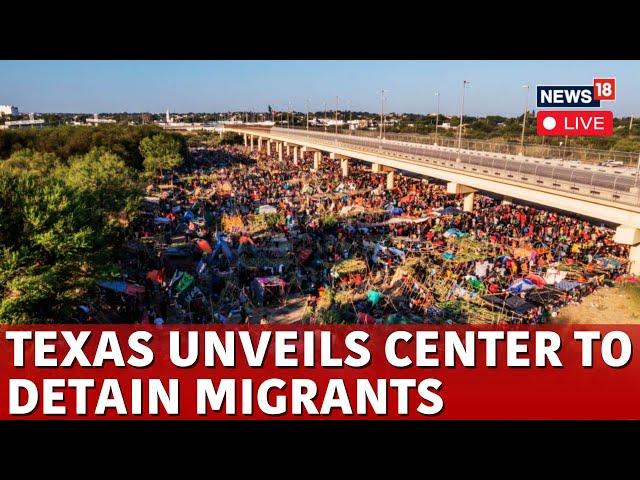 LIVE | Texas Border | Texas Land Office Unveils 1,402-Acre Site For Immigrant Detention | N18G