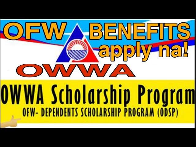 How To Apply OWWA Scholarship For OFW's Dependent || Dad's infoTV