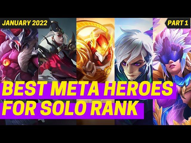 CURRENT META HEROES IN MOBILE LEGENDS 2022