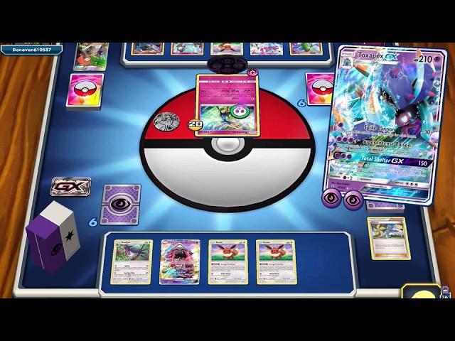 ASMR Playing Pokemon TCGO (up close whispering)