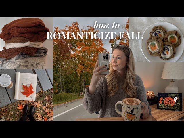 ROMANTICIZING FALL   the ultimate guide to enjoying autumn (on a budget)