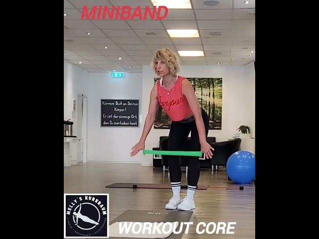 Miniband Workout Core Mellys Kursraum Sindelfingen