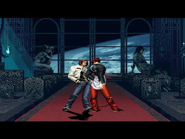 Kyo Vs Iori Special Intro's - (KOF95-SVC)