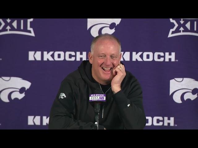 K-State Football | Chris Klieman Bowl Game Press Conference - Dec. 20, 2024