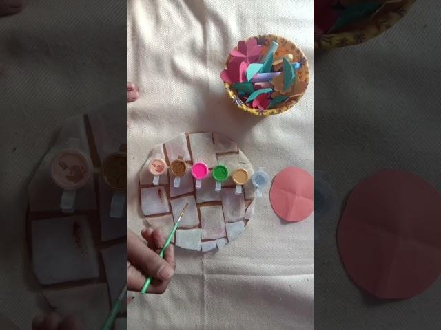 let's make wall hanging very beautiful but so simple #diy #sakshi #craft #like for likes #