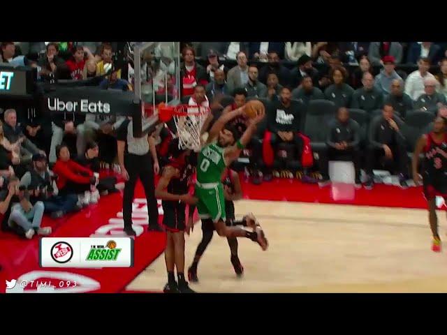 Jayson Tatum Highlights vs Toronto Raptors (19 pts, 14 reb, 6 ast) | 2023-24 NBA Season