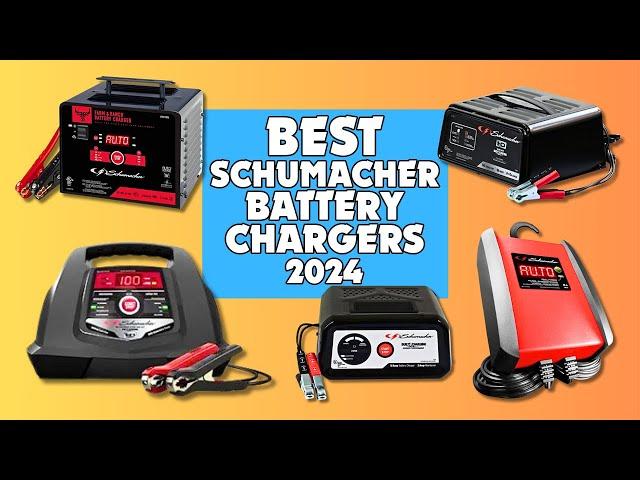 Top 5 Best Schumacher Battery Chargers: Affordable and Durable Options